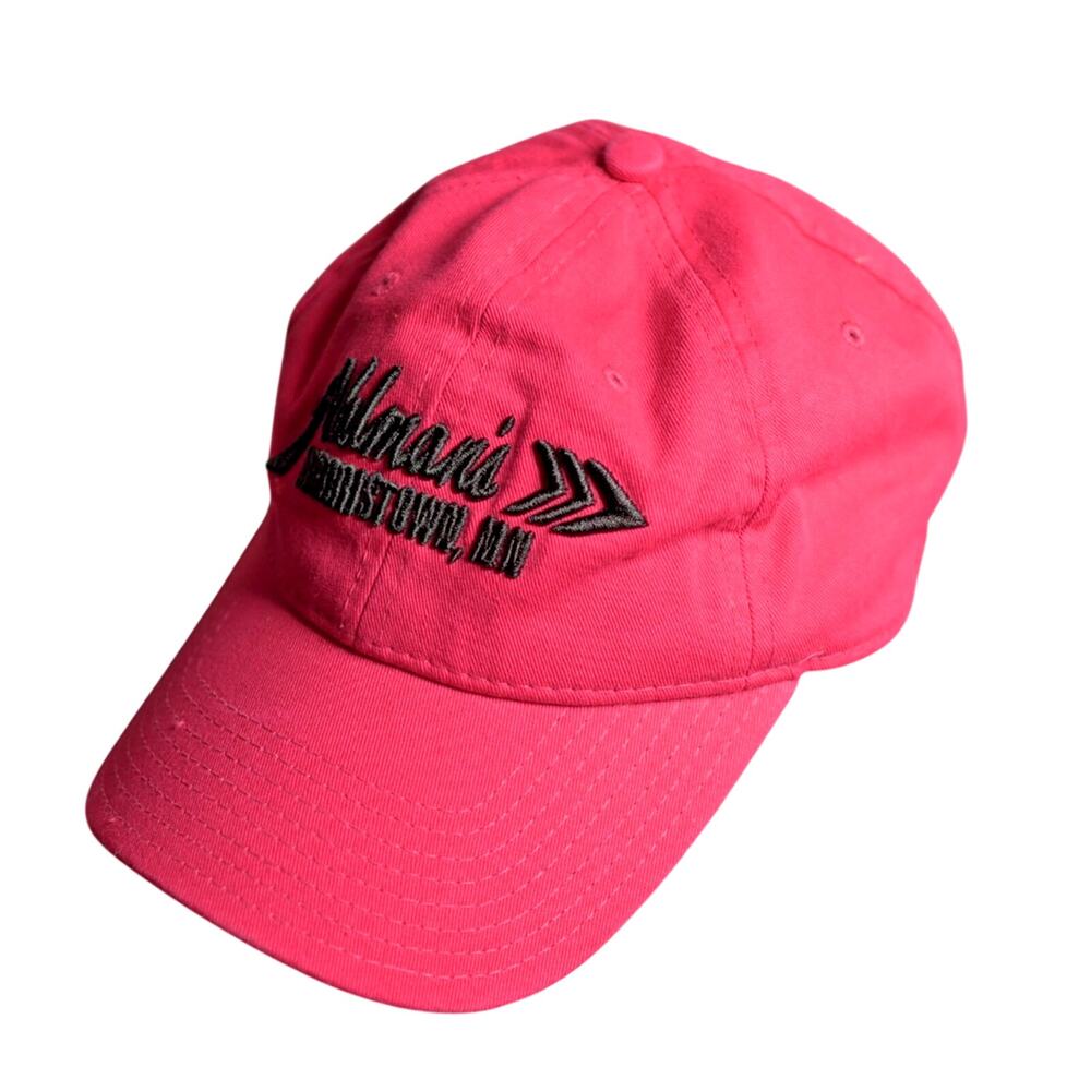 Ahlmans Morristown Minnesota Hat Baseball Cap Pink 100% Cotton Barbiecore NWT